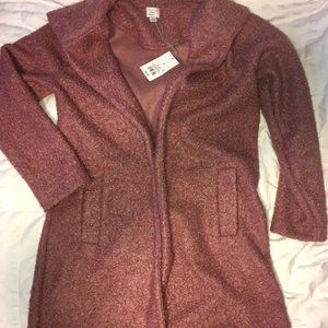 Fall Sherpa/Fur/Teddy Pink Jacket/Coat